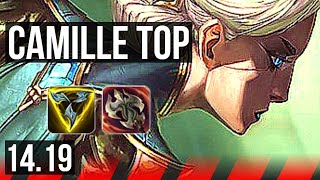 CAMILLE vs MORDEKAISER TOP  6 solo kills  EUW Grandmaster  1419 [upl. by Elpmid]