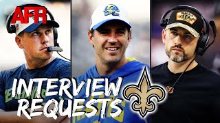 Saints Announce OC Candidate Requests  Who Will They Hire [upl. by Llewxam]