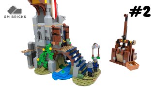 LEGO Creator 31120 Medieval Tower  Part 2 of 2  SPEED Build [upl. by Geirk]