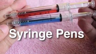 Syringe Pens [upl. by Stesha]