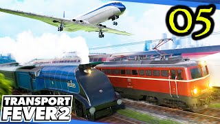 Transport Fever 2  NEW CENTURY  Transport Empire 1850  2000  Part 05 Fully Modded [upl. by Andee]