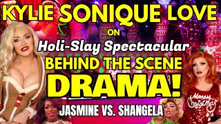 Kylie Sonique Love HoliSlay Behind the Scenes DRAMA  RuPauls Drag Race Interview [upl. by Darcie562]