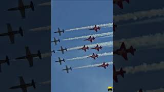 12 Jet Formation  Swiss F5 Tiger amp Breitling L39 Albatros shorts [upl. by Shivers90]