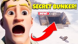 I Found A SECRET Bunker in FORTNITE [upl. by Pat547]