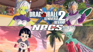 Dragon Ball Xenoverse 2 Revamp 50  Conton City NPCs [upl. by Wetzel]