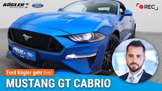 Der Ford Mustang Cabrio bei Ford Kögler KaufberatungReview [upl. by Fleda]