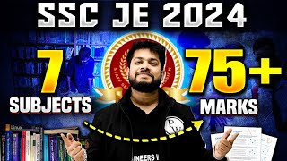 SSC JE 2024  7 Most Important Subjects🔥🔥  SSC JE Civil Engineering  SSC JE Strategy [upl. by Paddy350]