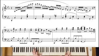 quotThe Entertainerquot Incredibly Difficult Jazz Piano Arrangement Score  Sound [upl. by Ttenneb]