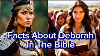 Who Was Deborah in the Bible  What can we learn from Deborah’s story [upl. by Yaron260]