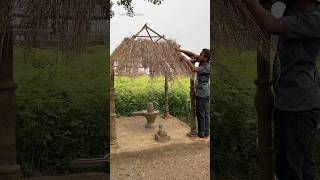 Making lord shiva temple in nature 🙋🏻❤️🕉️ [upl. by Alix]