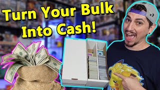 How To Make Money Selling Your Bulk Common Pokemon Cards  STEP BY STEP [upl. by Atonsah]