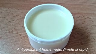 Antiperspirant Homemade  DIY ENG SUB [upl. by Haliehs83]