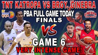 BRGY GINEBRA vs TNT Game 6 Finals PBA Live Full Game Today Very Intense Game Smart Court  2K24 [upl. by Menzies]