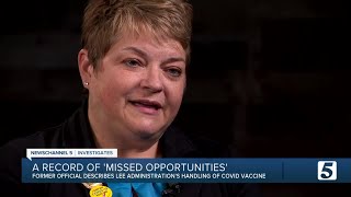 Former TN vaccine official describes health department gagged by hesitant governor [upl. by Powe779]