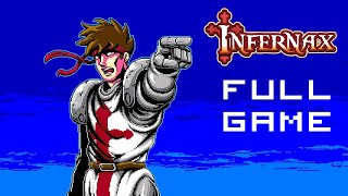 Infernax Full Game Good Ending No Commentary Walkthrough [upl. by Liederman570]