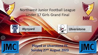 NWFL Under 17 Girls GF 2023 [upl. by Dorisa]