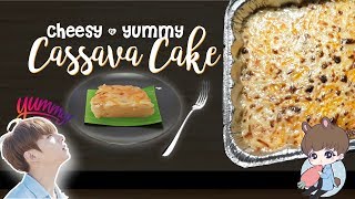 Cassava Cake  Recipe  Buhay OFW [upl. by Aivekahs]