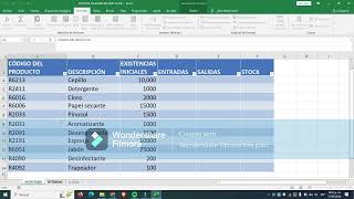 Control de Inventario en excel [upl. by Iznik257]