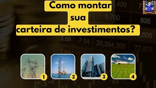 Carteira de Investimento como fazer um boa carteira [upl. by Basilio]