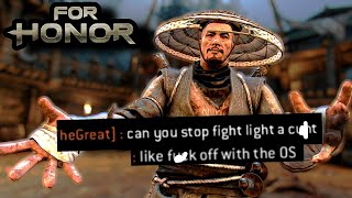 FOR HONOR  PLAYSTYLE DISAPPROVED  REP 70 ARAMUSHA DUELS [upl. by Samara]