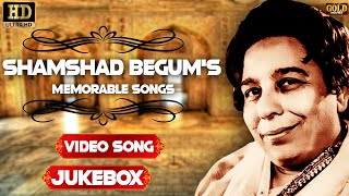 Shamshad Begums Superhit Video Songs Jukebox  HD Hindi Old Bollywood Songs [upl. by Osmen422]