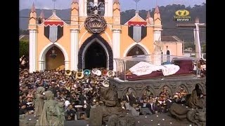 Señor Sepultado de San Felipe Canal 7 2019 Procesión Antigua Guatemala Viernes Santo Salida [upl. by Stacia784]