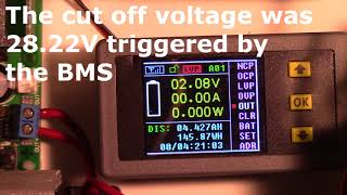 NEW LG 36V Ebay BATTERY PACK 18650 Simultaneous Charge Discharge Testing For Solar OK [upl. by Llevert]