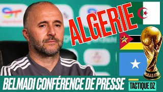 LALGERIE EST DÉTERMINÉE  🇩🇿 La conférence de presse de Belmadi 🏆 [upl. by Trixy]