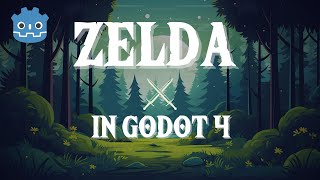 Godot 4  Zelda Like 2D Top Down Game Complete Game Tutorial [upl. by Ajnos]