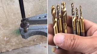 Drill Tap Bits 2021 Automatically Thread Every Hole You Drill [upl. by Nadnal]