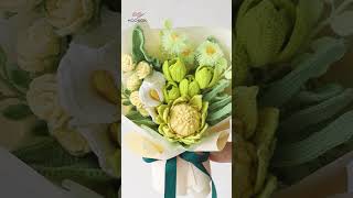 Crochet Flower Bouquet for Sale crochetflower [upl. by Gerhardine]