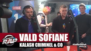 Vald Sofiane Kalash Criminel Biffty amp Suikon Blaze AD en live PlanèteRap [upl. by Harding138]