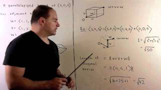 Diagonal Lengths of a Parallelepiped [upl. by Xantha]