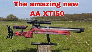 Possibly the finest target air rifle in existence The new Air Arms XTi50 [upl. by Yuhas988]