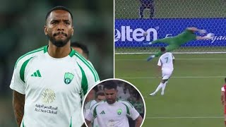 Riyad Mahrez refuses to let Ivan Toney take penalty for first Al Ahli goal before nightmare miss [upl. by Madancy]