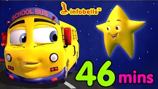 Top 25 Nursery Rhymes  Wheels on the Bus and more kids songs [upl. by Ardnaik768]