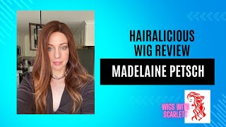 Wig Review Hairalicious style Madelaine Petsch [upl. by Attevad]