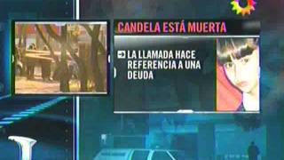 Inicio Telenoche  Muerte de Candela El Trece Argentina 31082011 [upl. by Norri737]