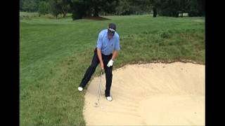 Tom Watson The Downhill Bunker Shot [upl. by Adaminah]