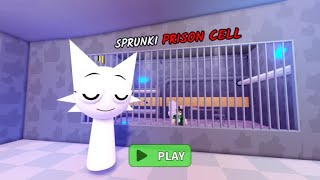 SPRUNKI Barrys Prison Run  Scary Obby Live Stream roblox [upl. by Ahsitram]