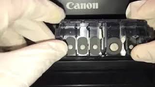 How to clean printhead manually using hot water [upl. by Assilem]