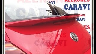 BEETLE ALERON SPOILER CARAVI PARA BEETLES 2012 2013 2014 2015 [upl. by Akiner]