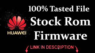 Huawei P20 Lite ANEAL00 Flash File Firmware Stock Rom  Hang On Logo Fix Restart Fix [upl. by Anifled]