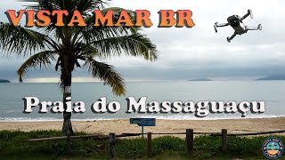 Praia do Massaguaçu  CaraguatatubaSP  Drone 4K [upl. by Weinreb]