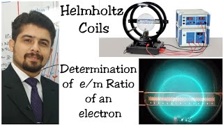 L8 Determination of charge to mass ratio of electronHelmholtz coilClass 12KPK and federal board [upl. by Russia]