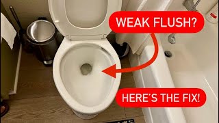 KOHLER TOILET  WEAK FLUSH EASY FIX [upl. by Vial]