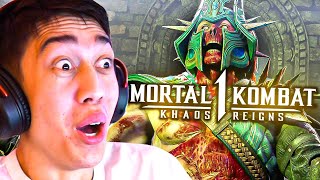 Playing the Mortal Kombat 1 Khaos Reigns Story Mode DLC Part 1 [upl. by Airtemad]