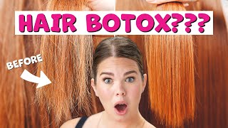 Hair Botox Explained by a Hairdresser 👉🏻 BETTER THAN KERATIN [upl. by Nottnerb476]