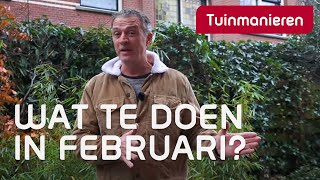 Wat te doen begin februari in de tuin  compilatie  Tuinmanieren [upl. by Lecia38]