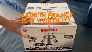 13 pieces Tefal Ingenio stainless steel set unboxing video [upl. by Nryhtak]